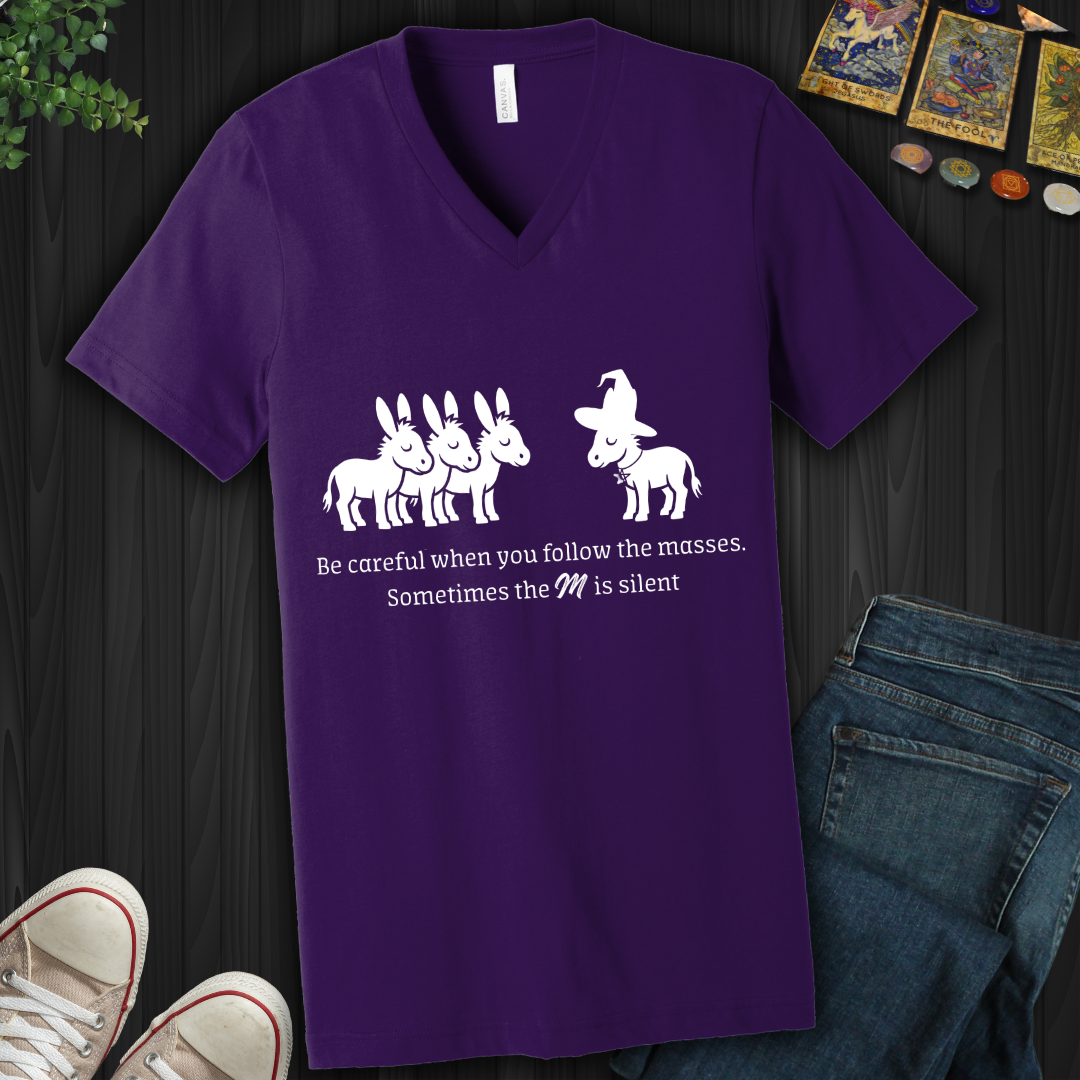 Follow The Masses V-Neck