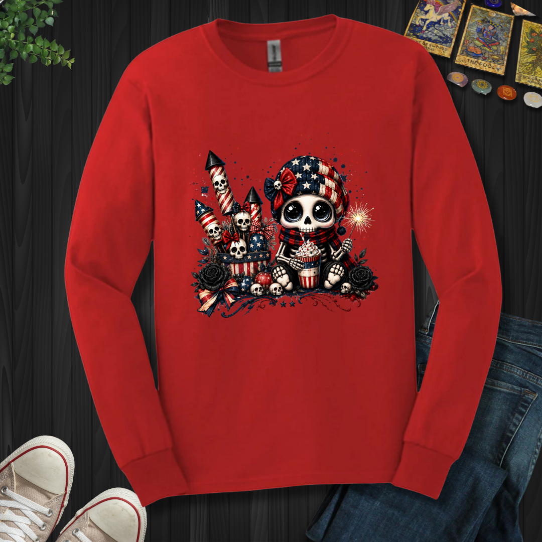 Dead Cute For The Fireworks- Long Sleeve