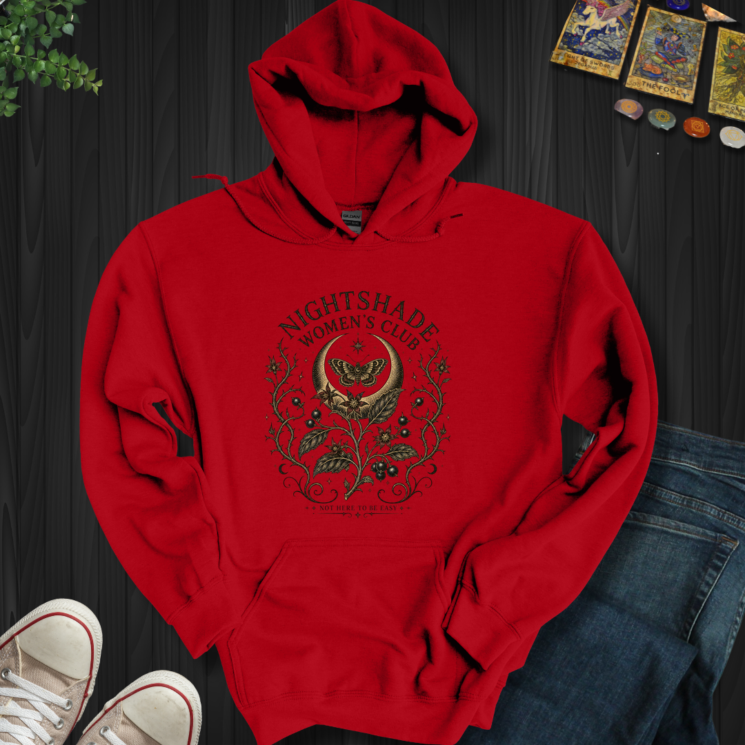 Nightshade Women's Club- Hooded Sweatshirt