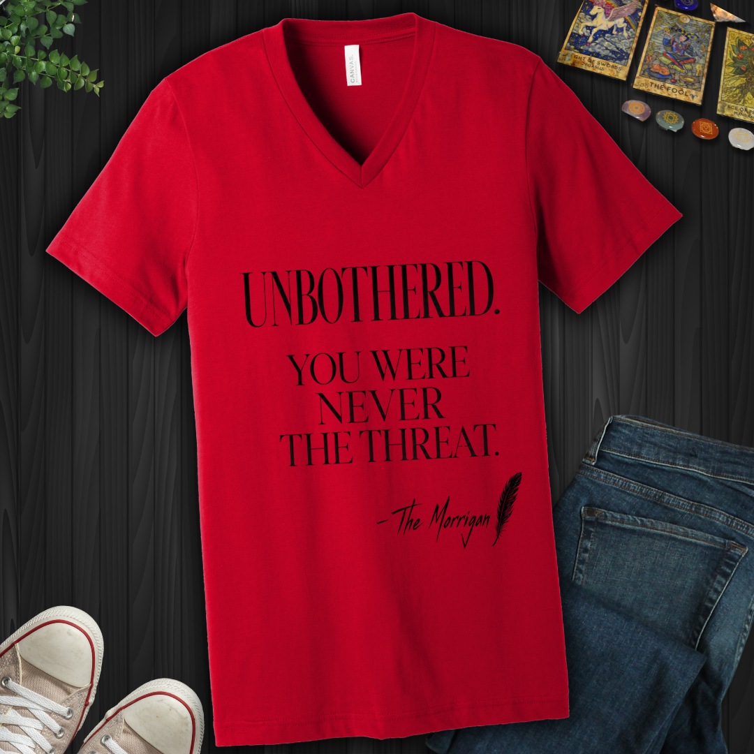 Unbothered,The Morrigan- V-Neck