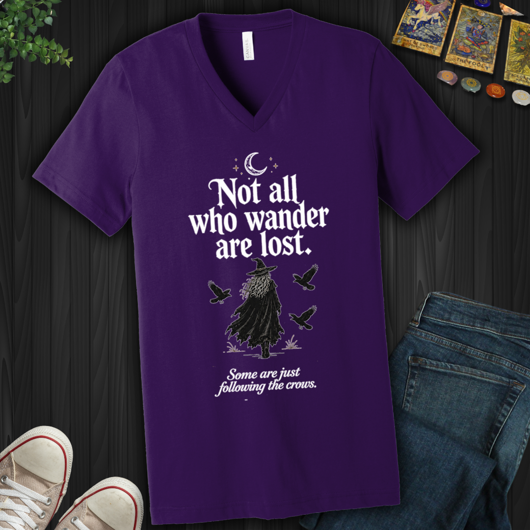 Following The Crows- V-Neck