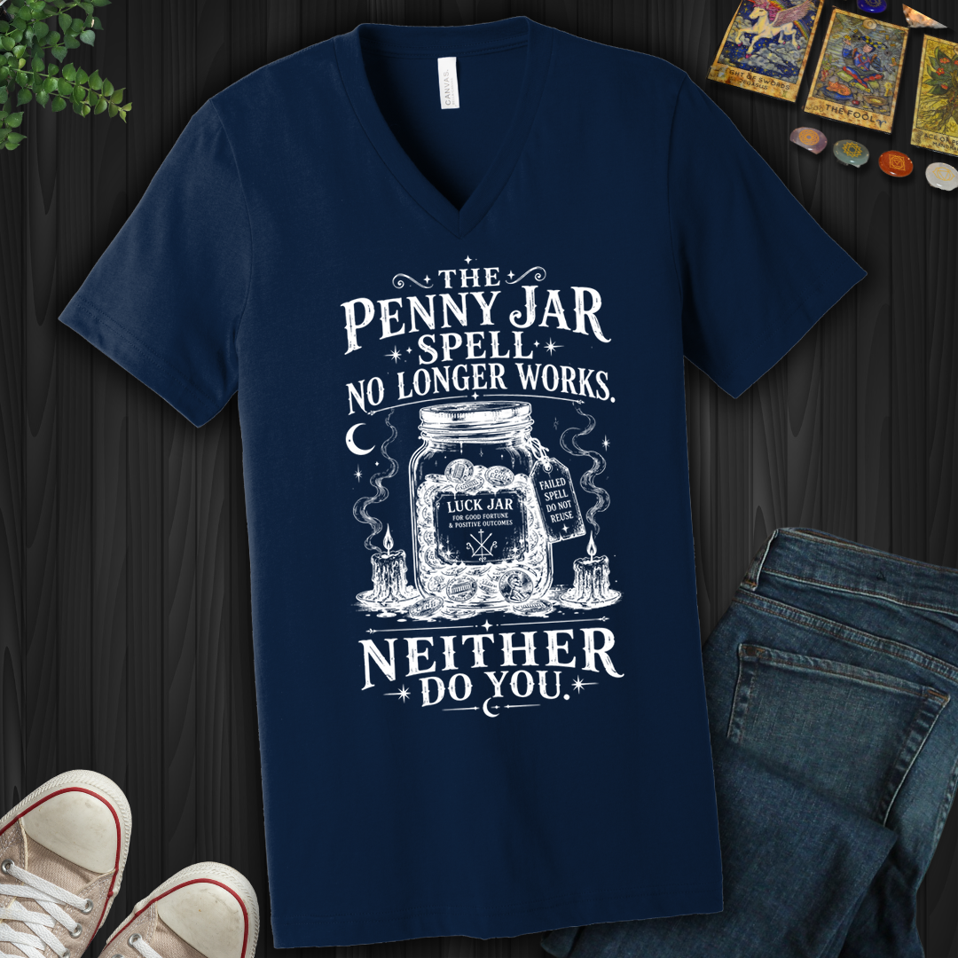 Penny Jar Spell- V-Neck