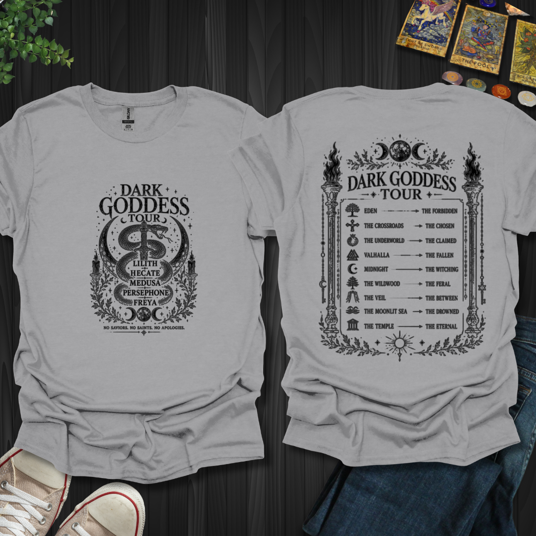 Dark Goddess Tour Front & Back T-Shirt