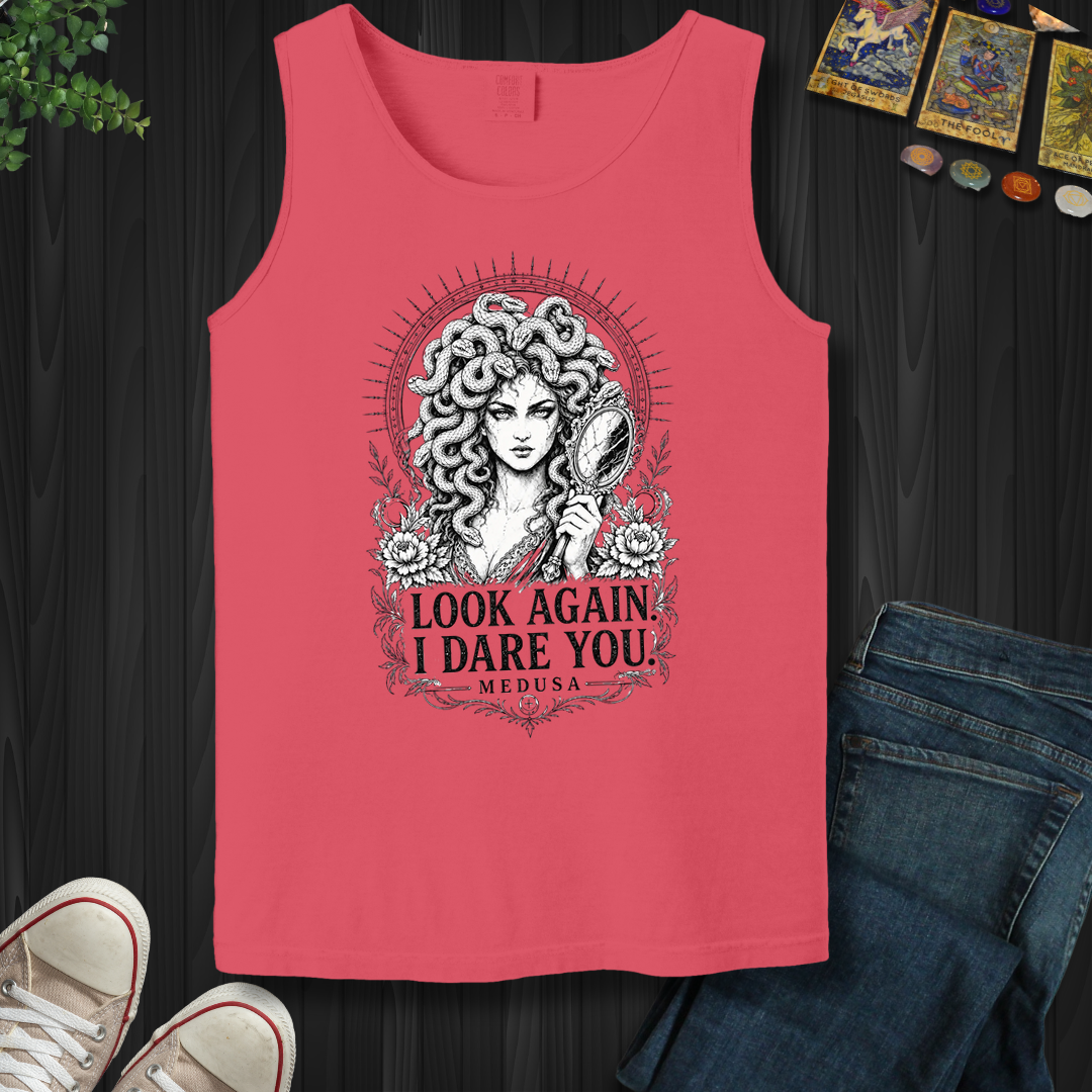 Look Again Medusa- Tank Top