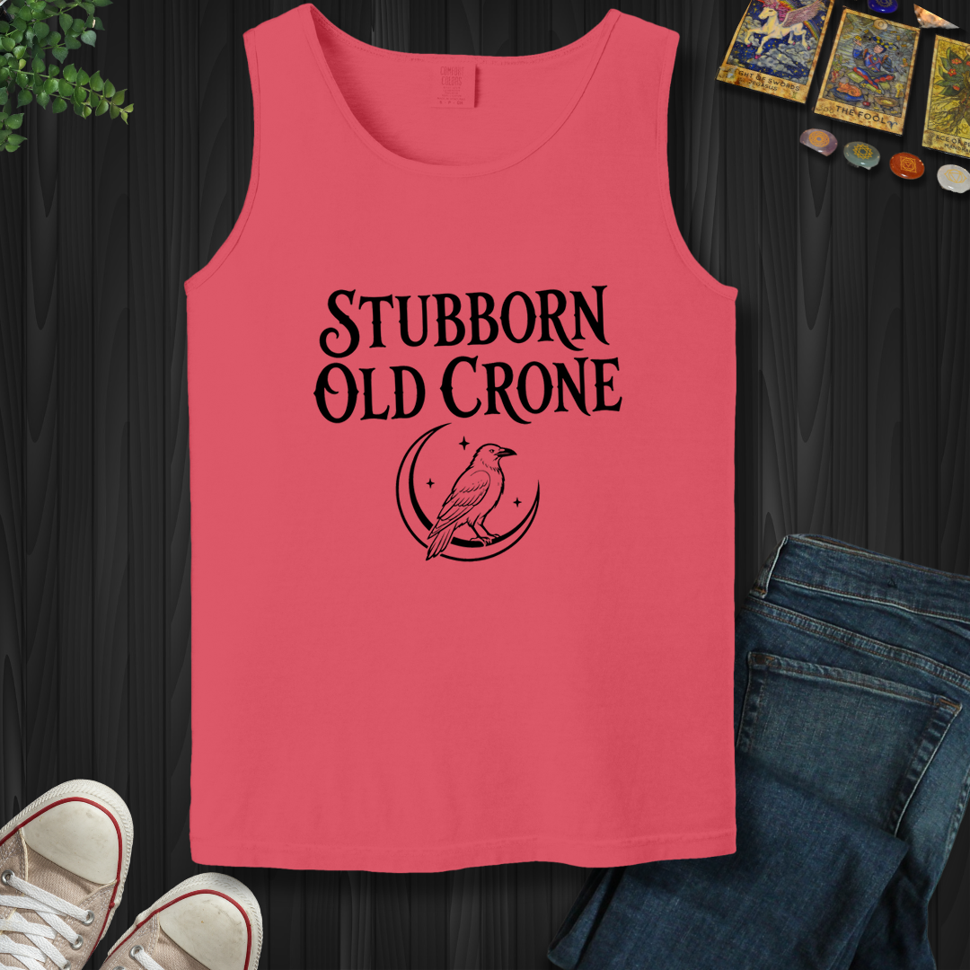 Stubborn Old Crone- Tank Top