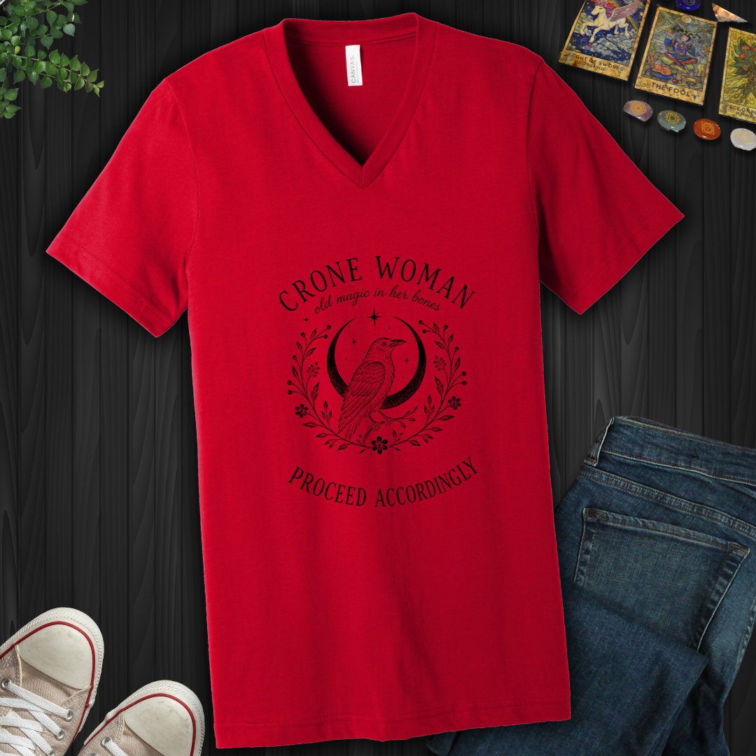 Crone Woman- V-Neck