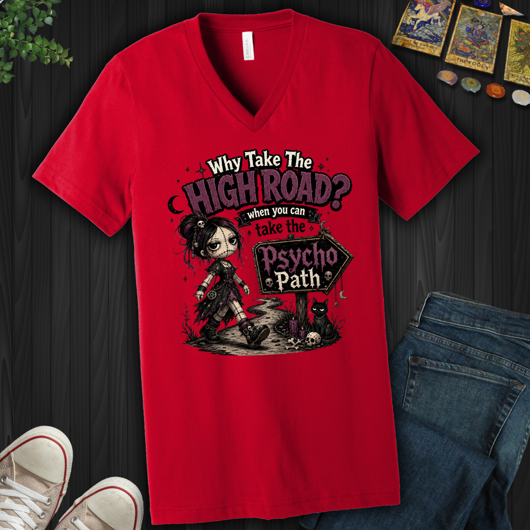 Psycho Path- V-Neck