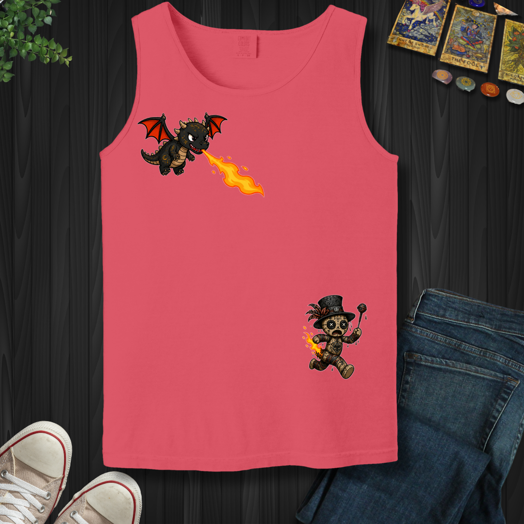 F'D Around And Found Fire- Tank Top