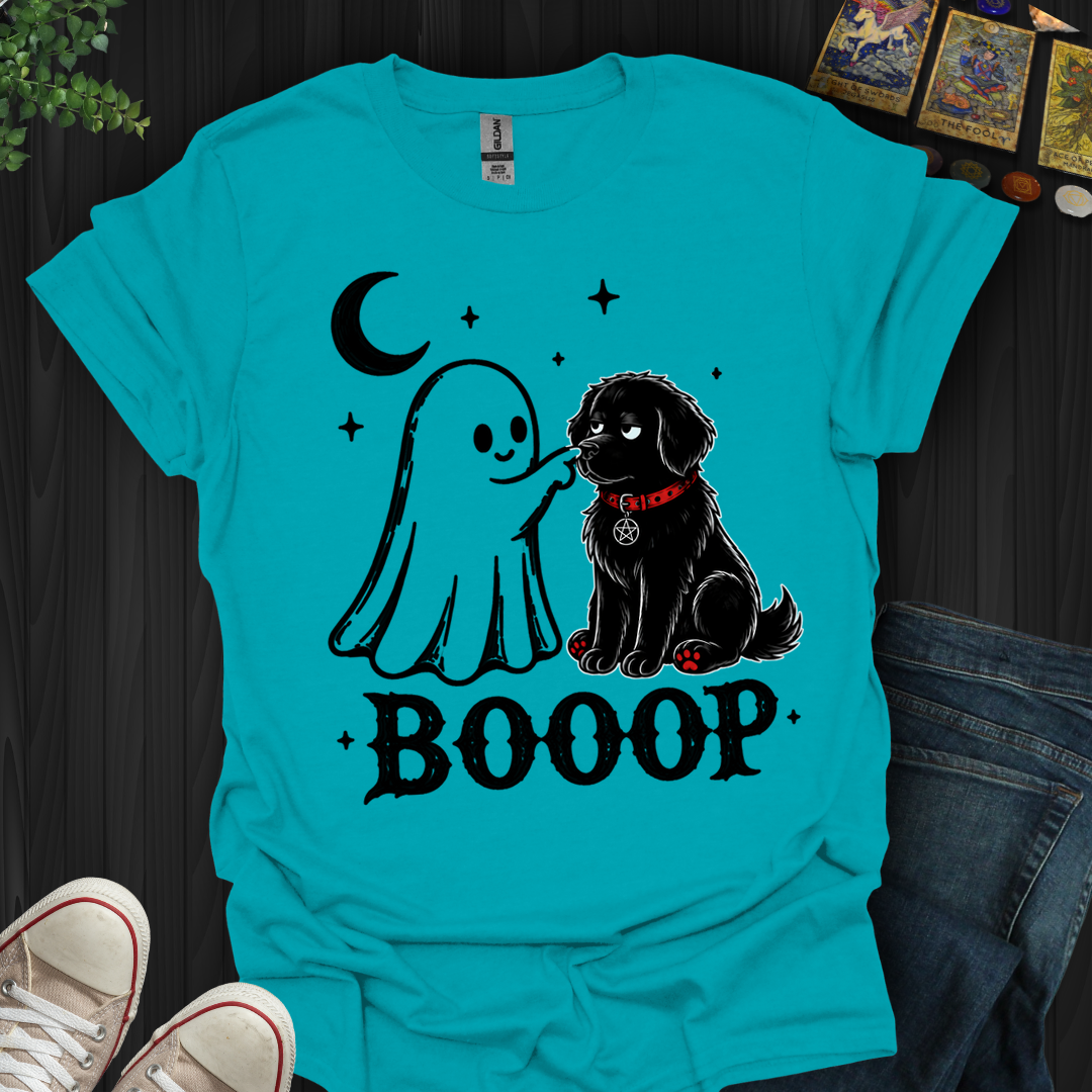 Ghost And Dog Boop- T-Shirt