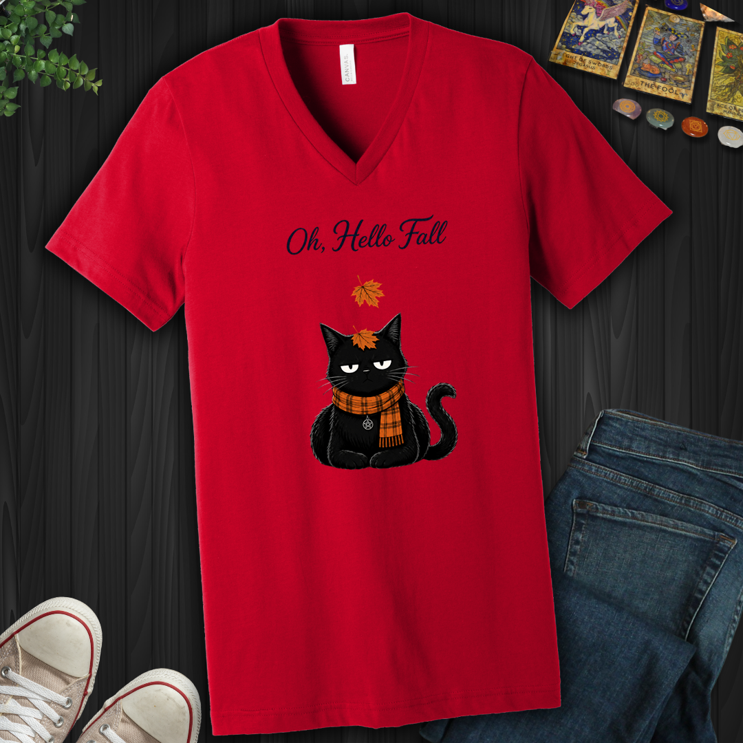 Oh, Hello Fall- V-Neck