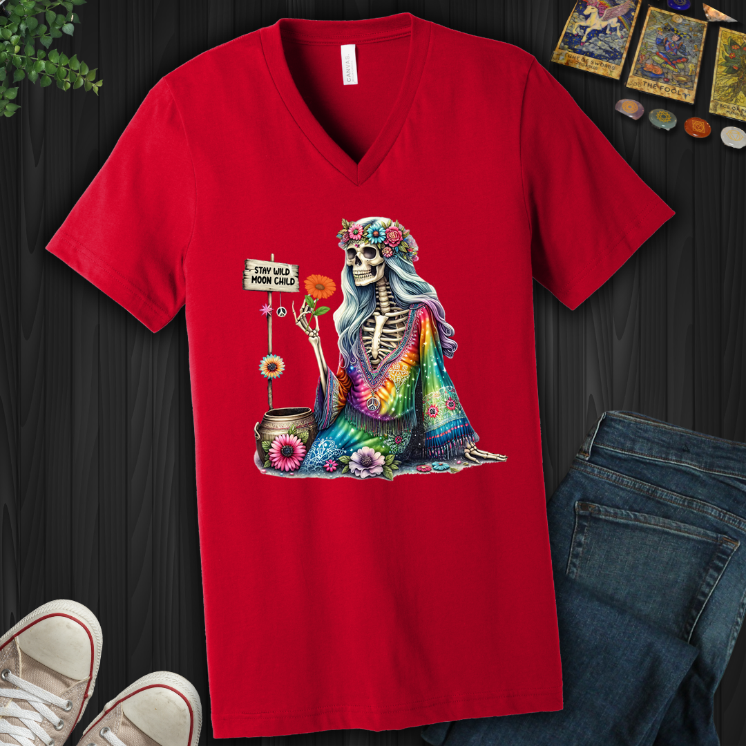 Hippy Moon Child- V-Neck