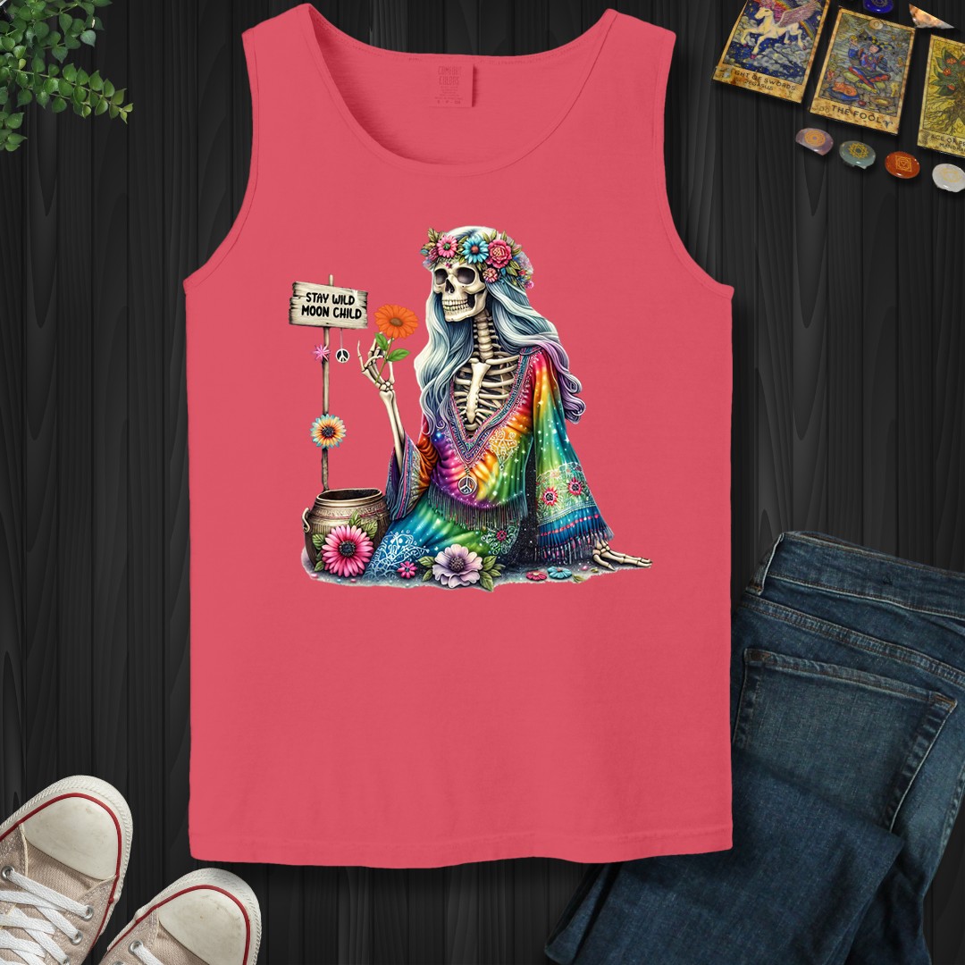 Hippy Moon Child- Tank Top