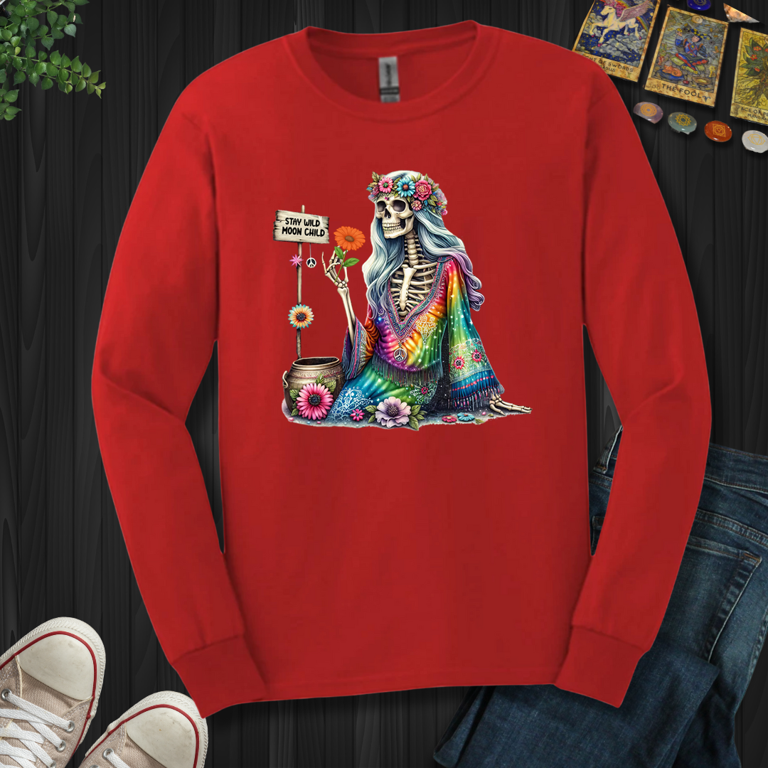 Hippy Moon Child- Long Sleeve