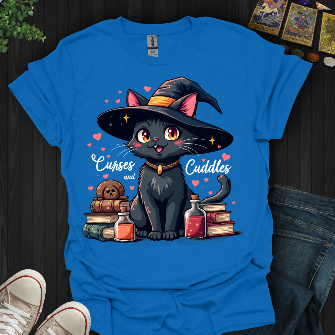 Curses And Cuddles- T-Shirt