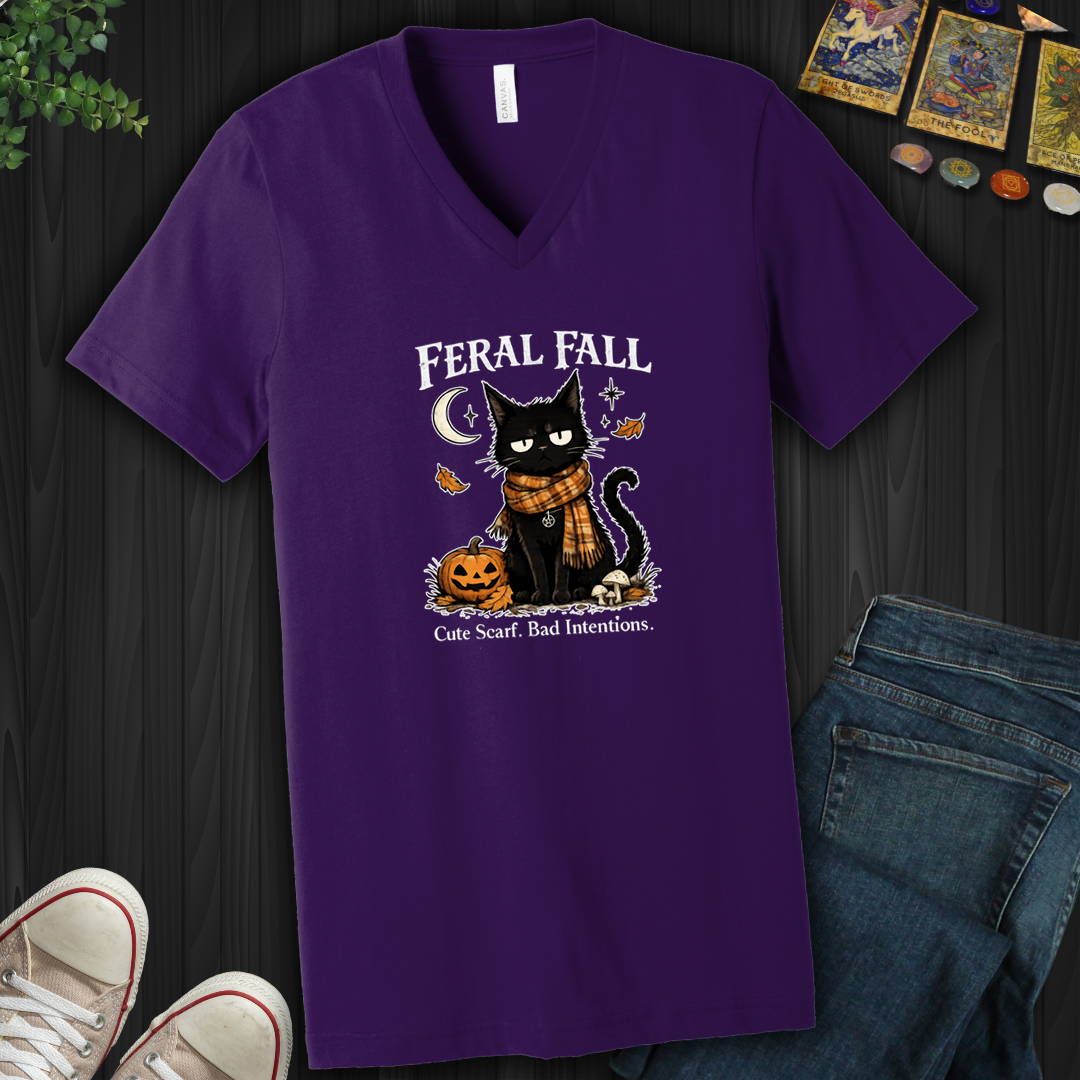 Feral Fall- V-Neck