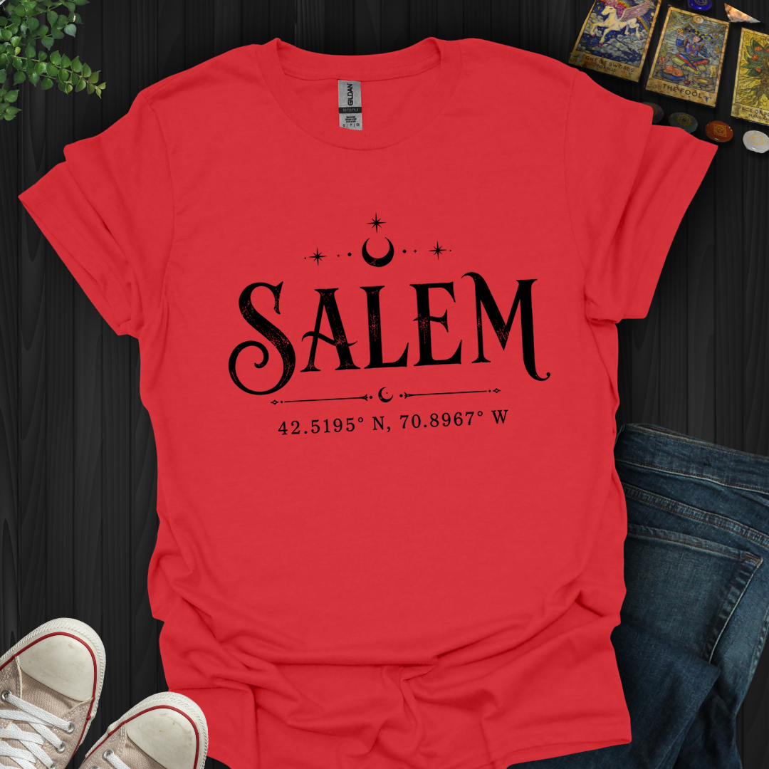 Salem Coordinates- T-Shirt