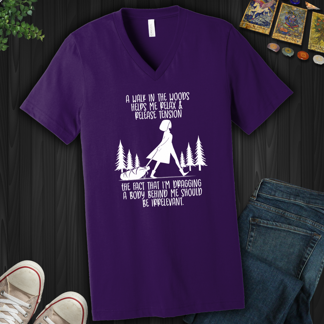 A Walk In The Woods- V-Neck