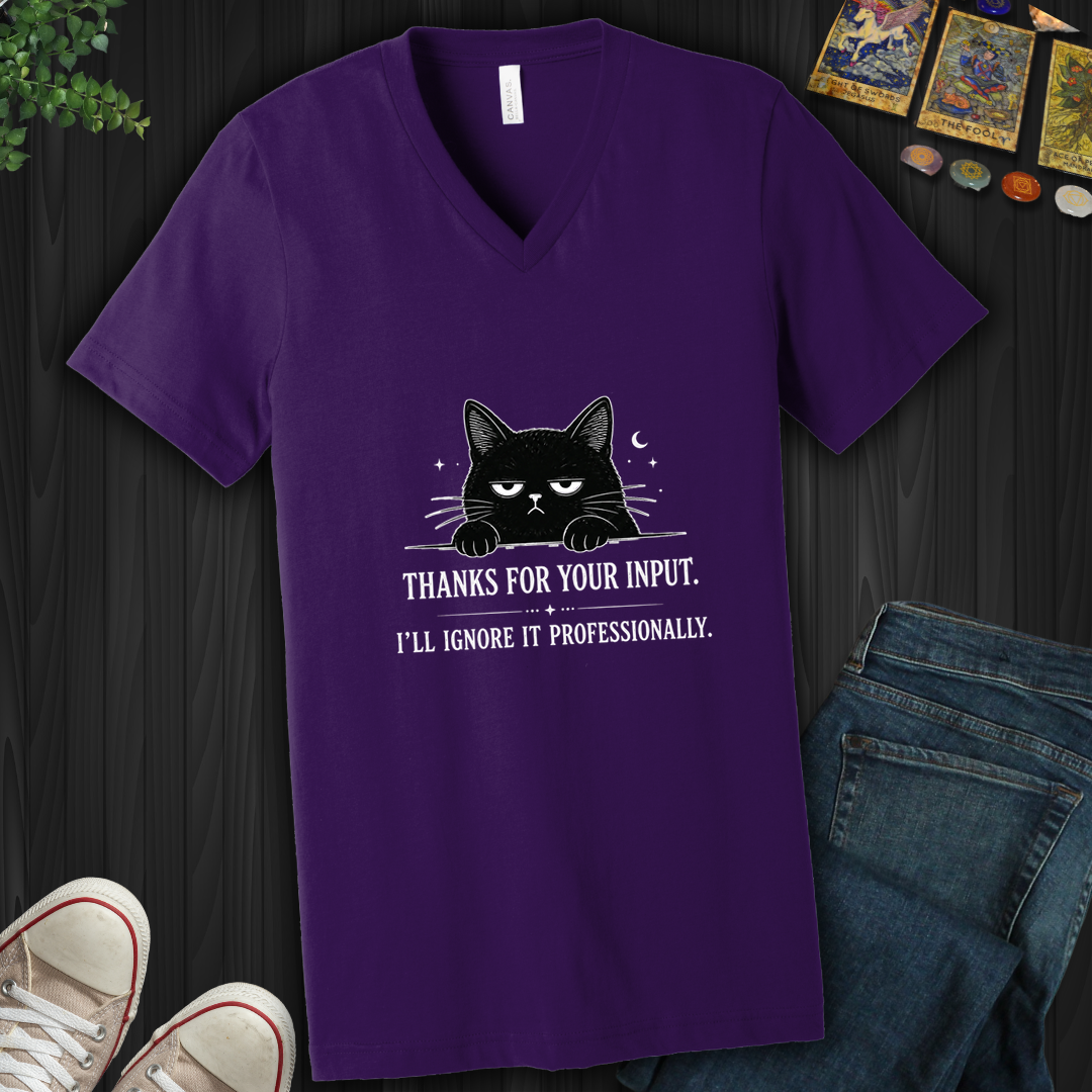 Thanks For Your Input- V-Neck
