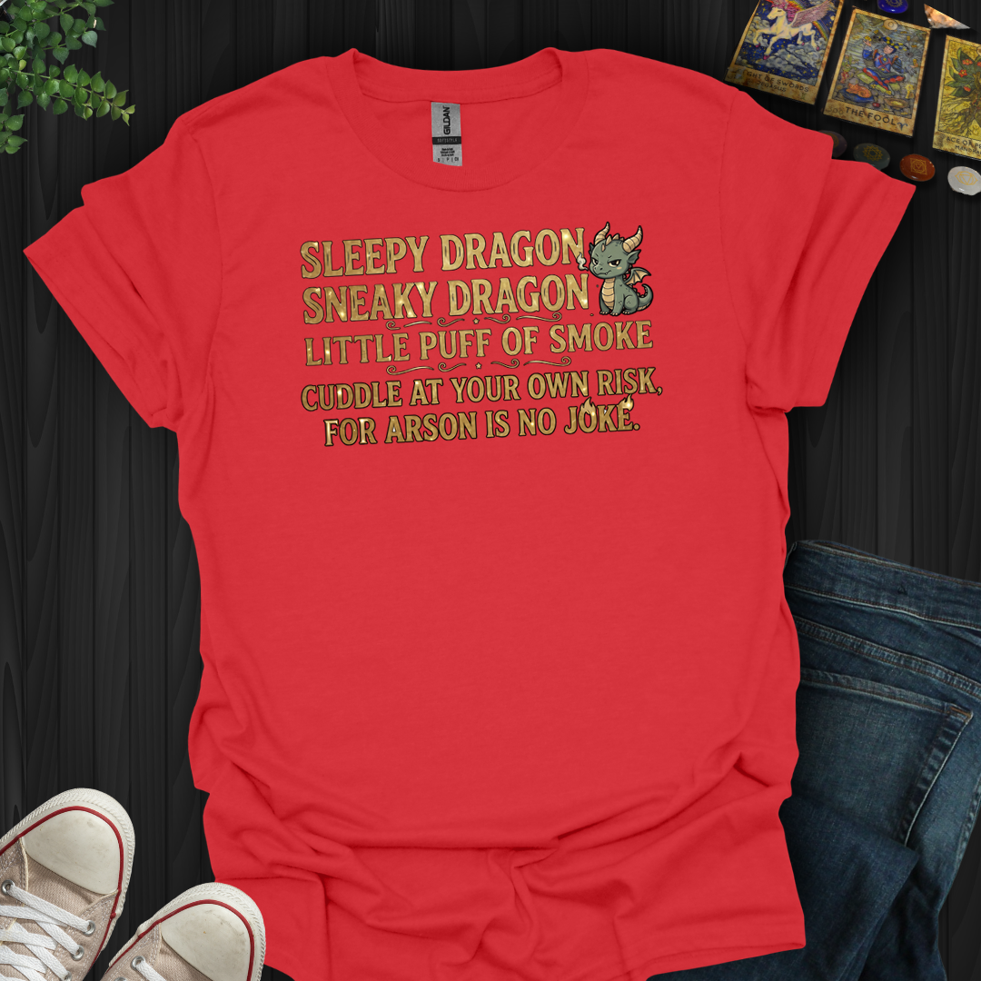 Sleepy Dragon- T-Shirt