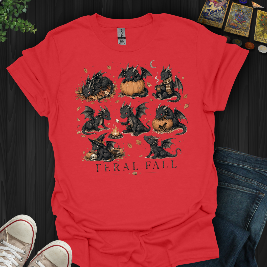 Feral Fall Dragons- T-Shirt