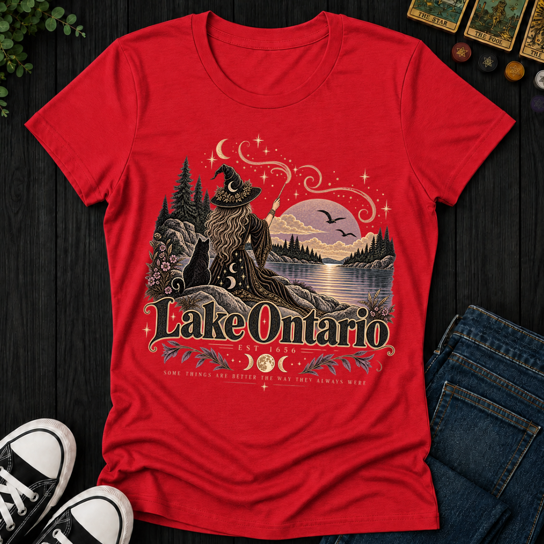 Lake Ontario- Women's Fitted Tee