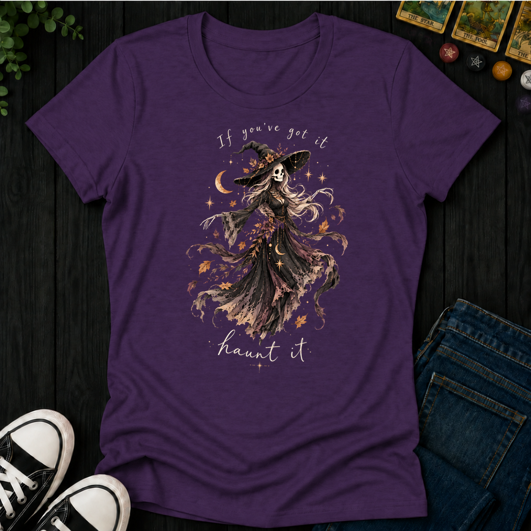 Haunt It- Women's Fitted Tee