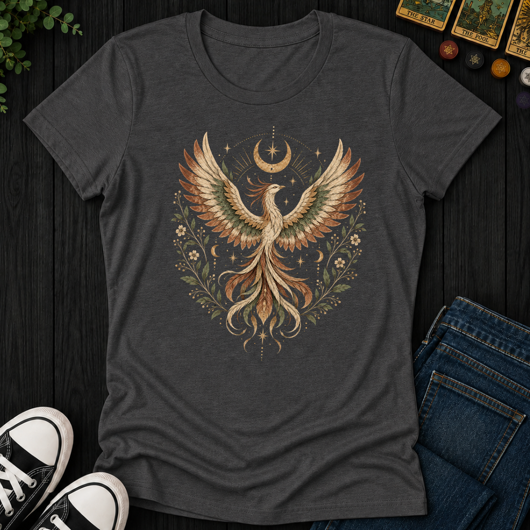 Boho Phoenix- Women's Fitted Tee