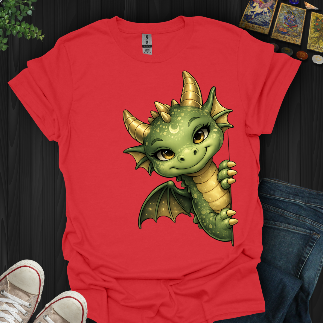 Peekaboo Dragon- T-Shirt