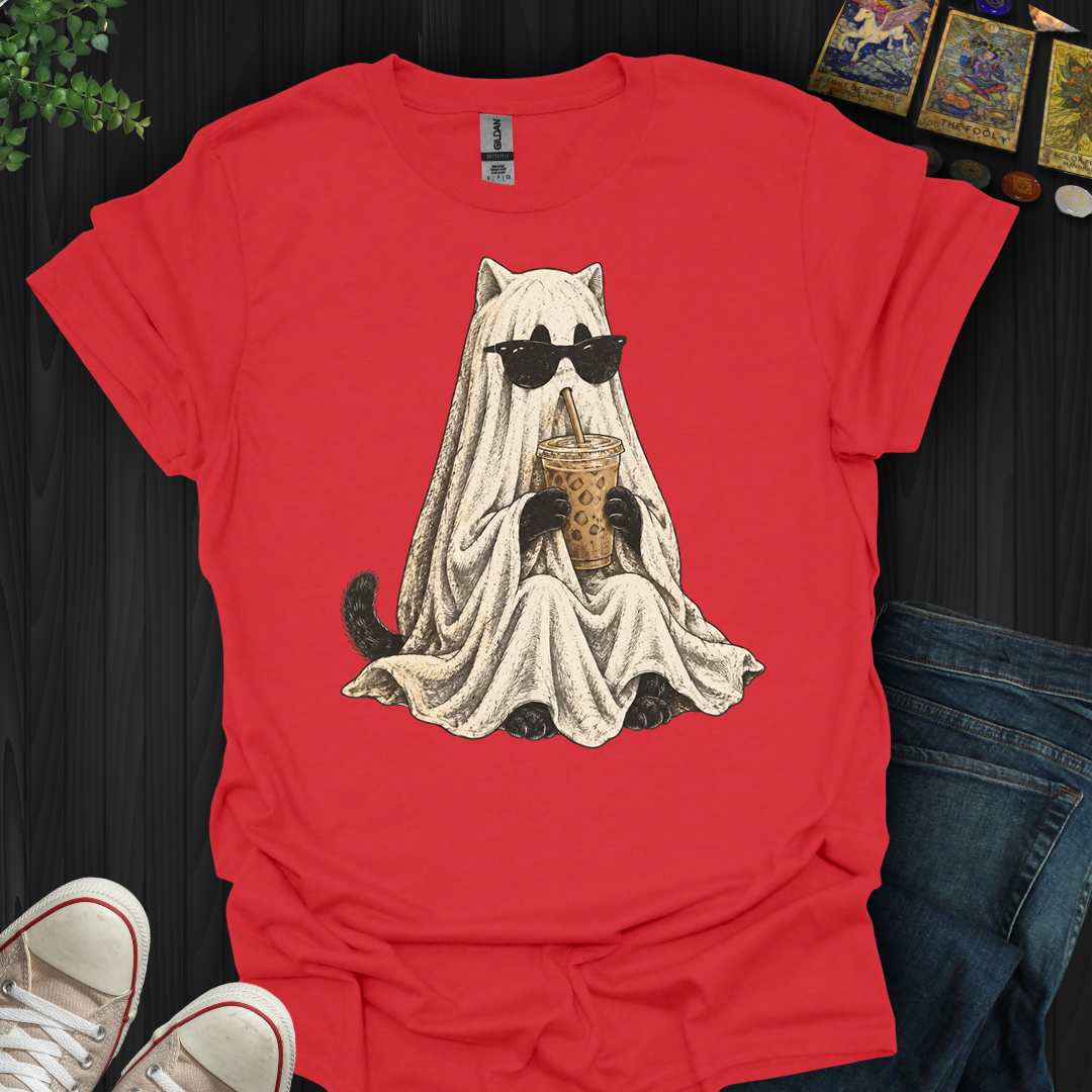 Ghost Cat- T-Shirt