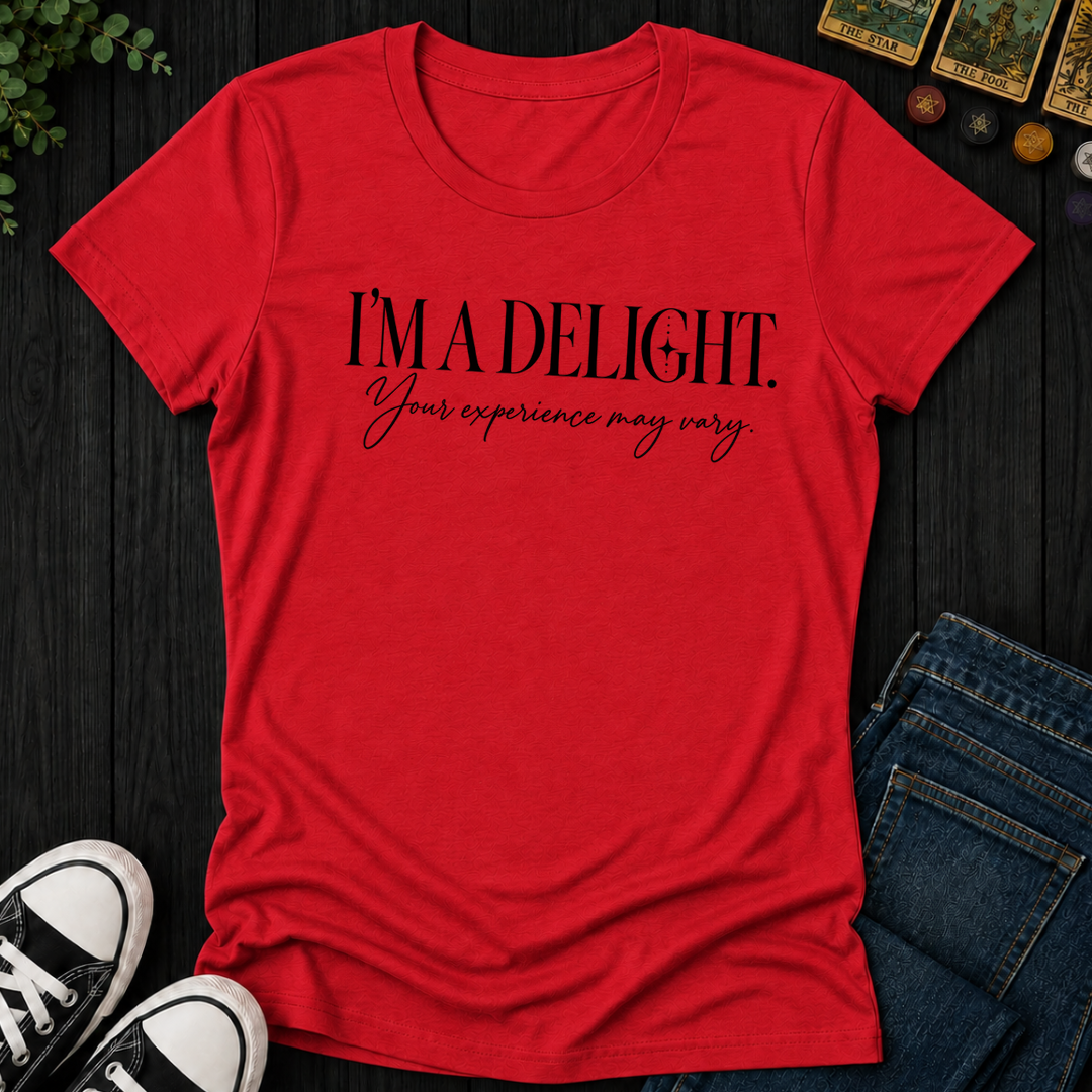Your Experience May Vary- Women's Fitted Tee
