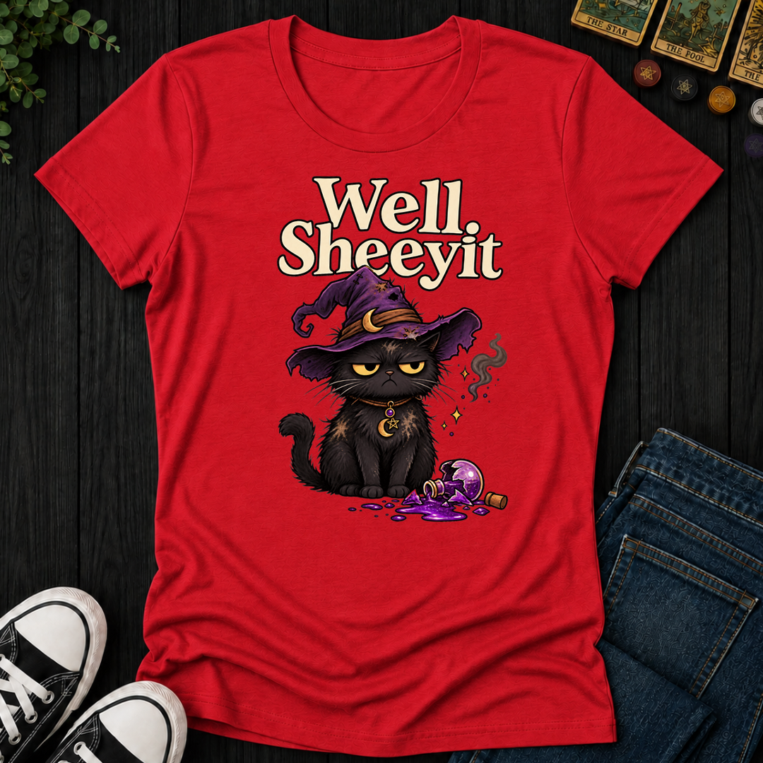 Well Sheeyit- Women's Fitted Tee
