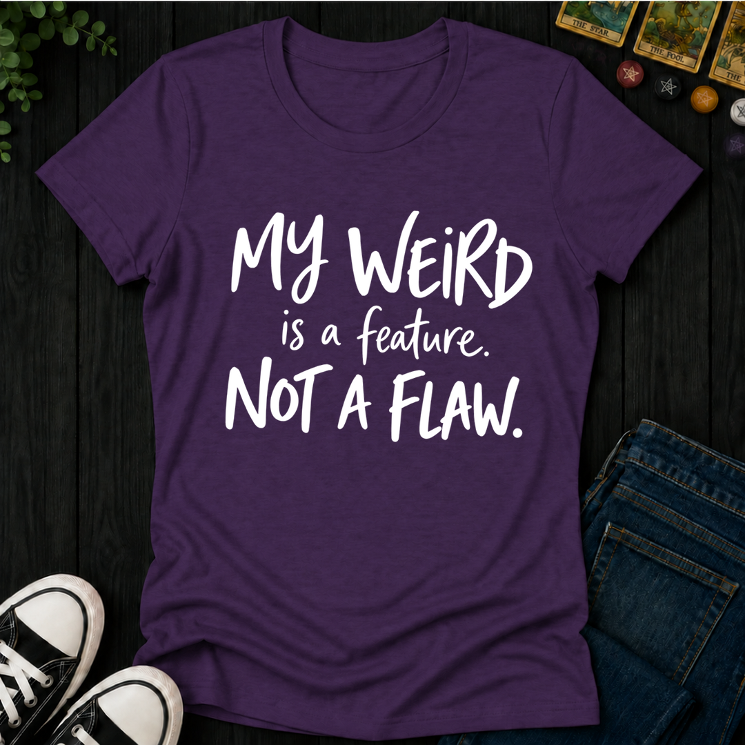 Not A Flaw- Women's Fitted Tee