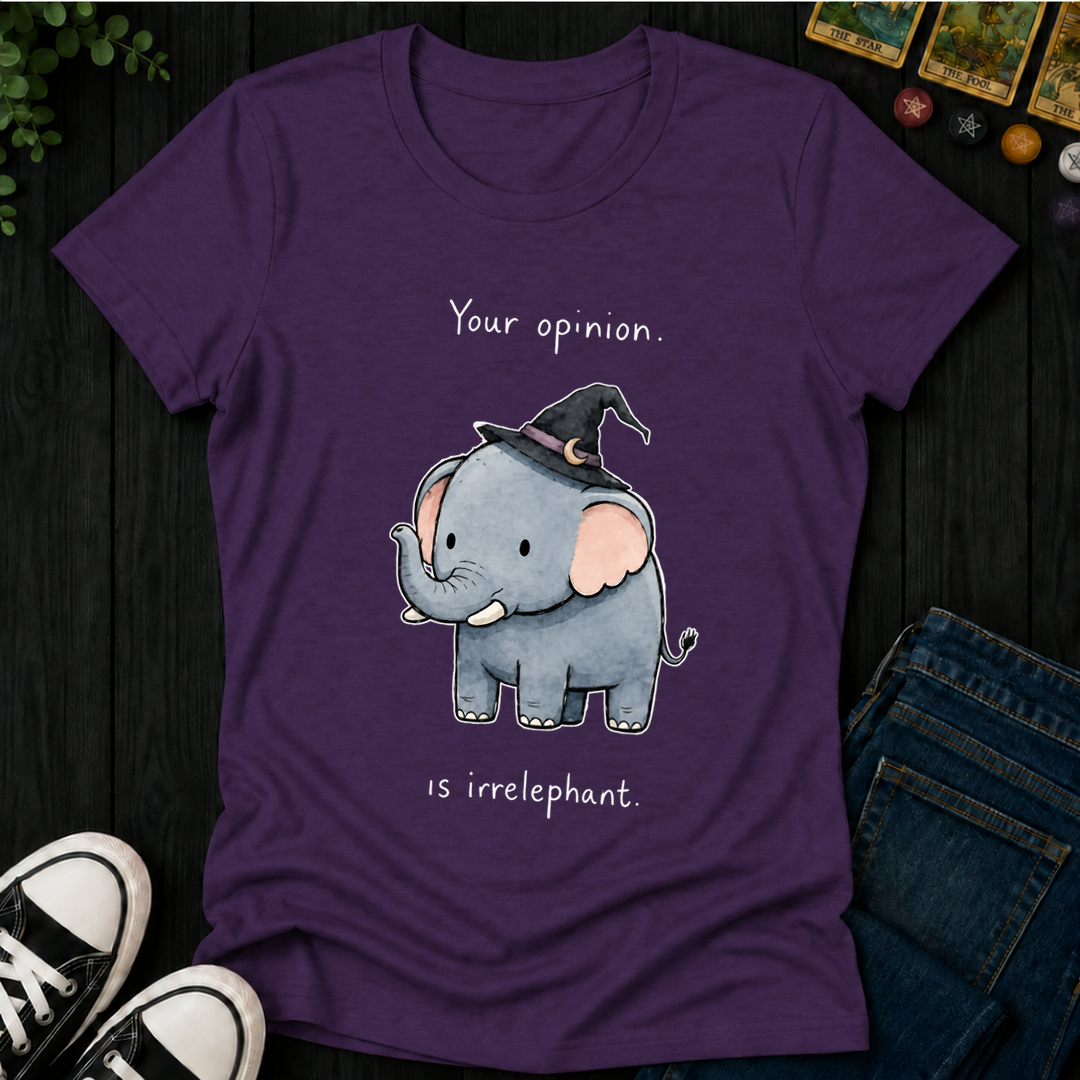 Irrelephant- Women's Fitted Tee