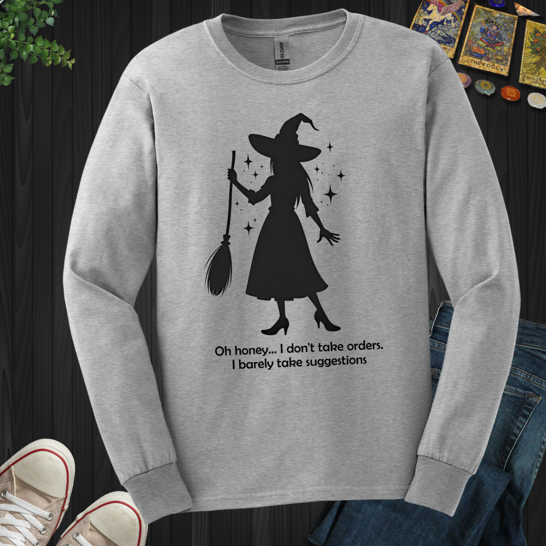 Witchy Attitude Long Sleeve Tee