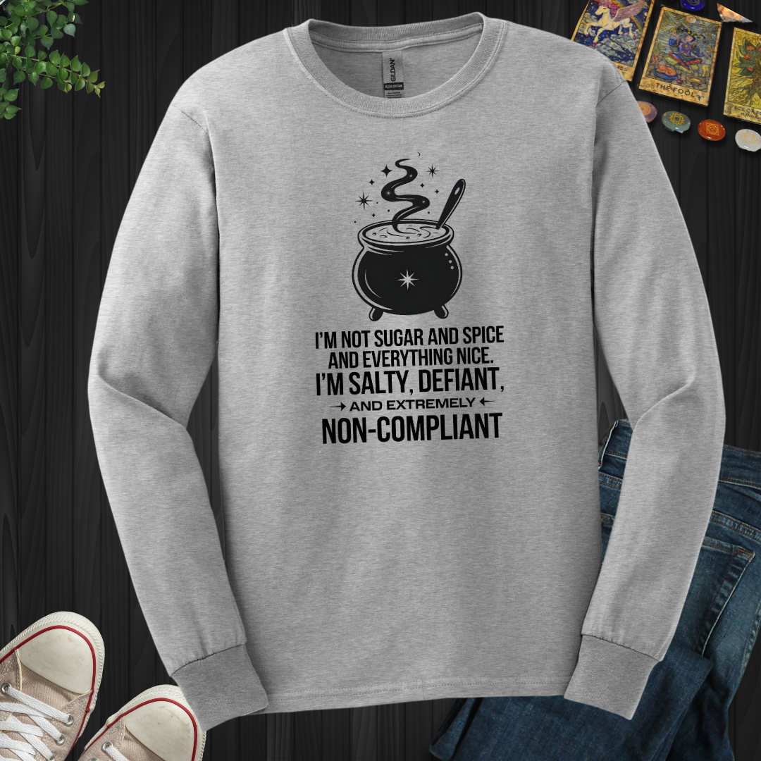 Non-Compliant Long Sleeve Tee