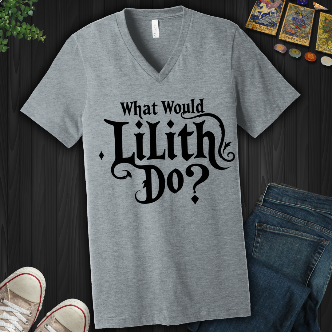 Empowered By Lilith  V-Neck Tee
