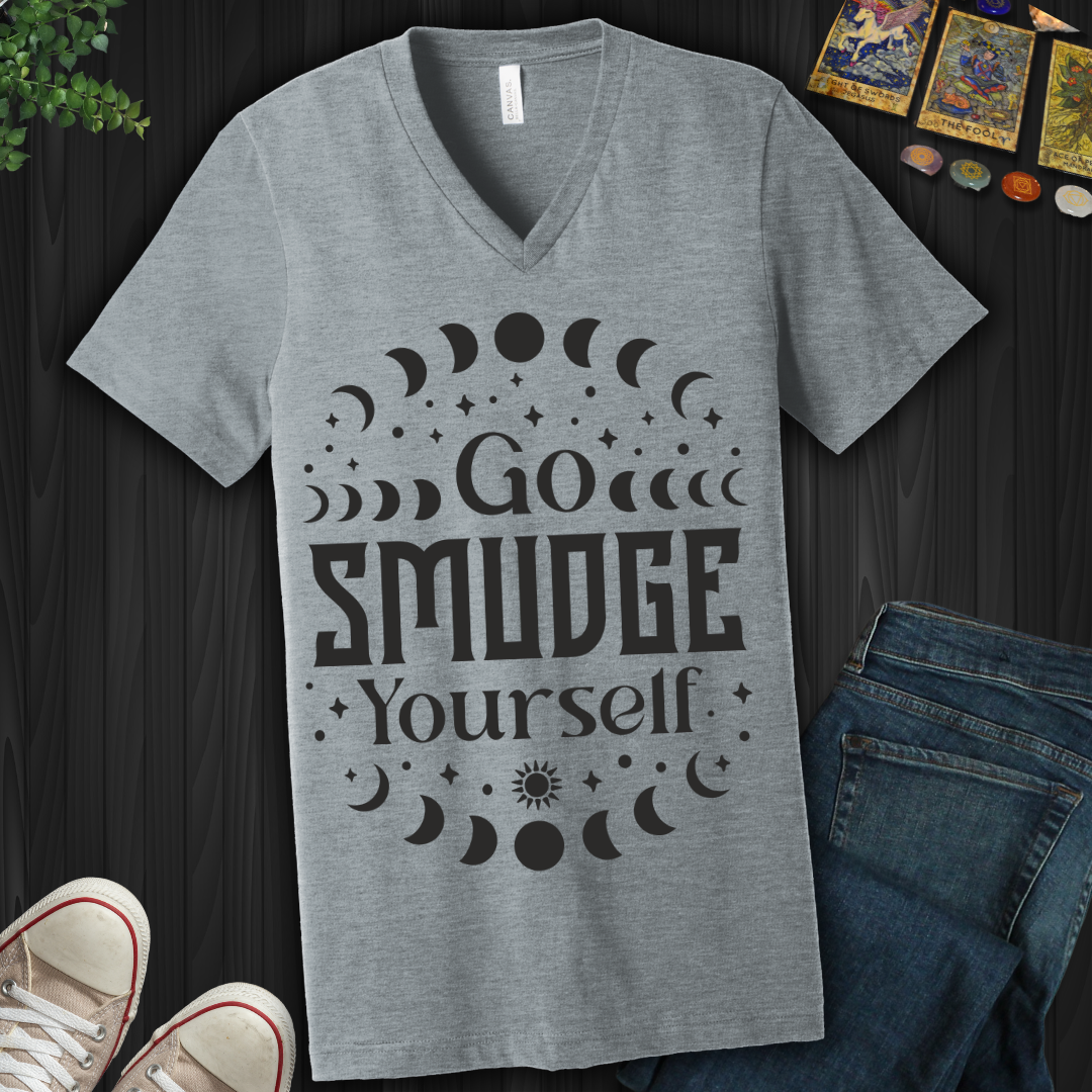 Go Smudge Yourself V-Neck Tee
