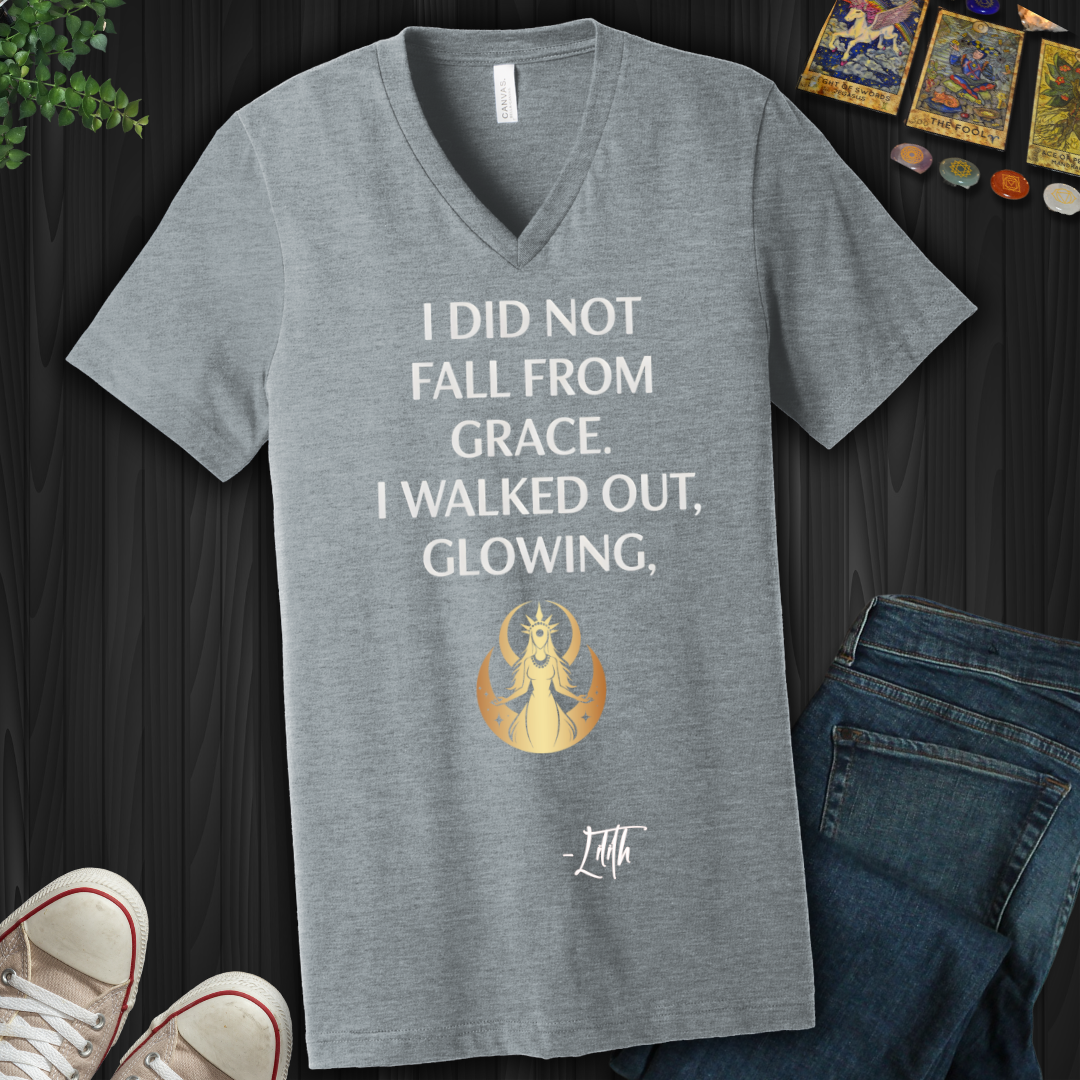 Lilith's Glowing Exit V-Neck Tee