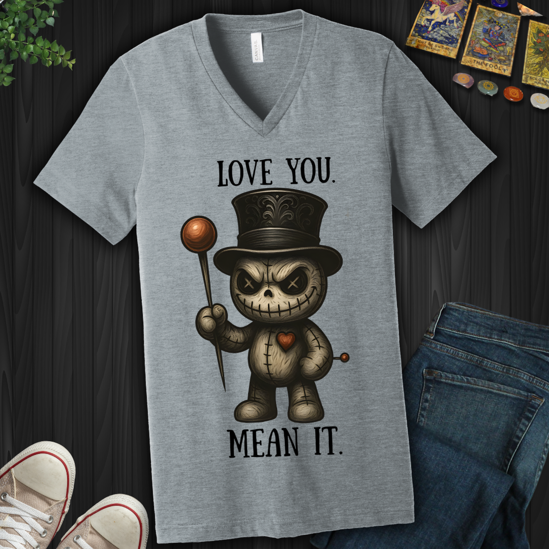 Love You Mean It V-Neck Tee