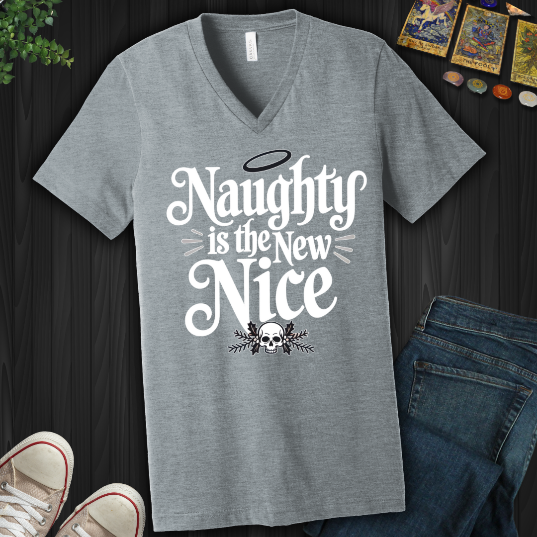 Naughty Is the New Nice V-Neck Tee