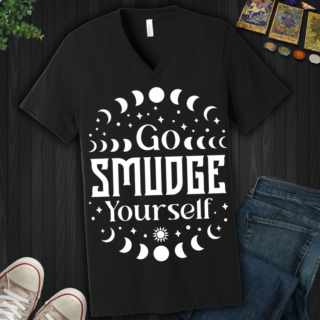 Go Smudge Yourself V-Neck Tee