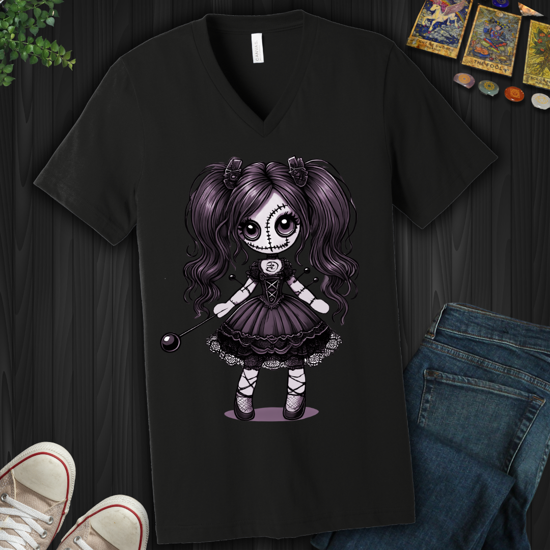 Pin Me Pretty V-Neck Tee