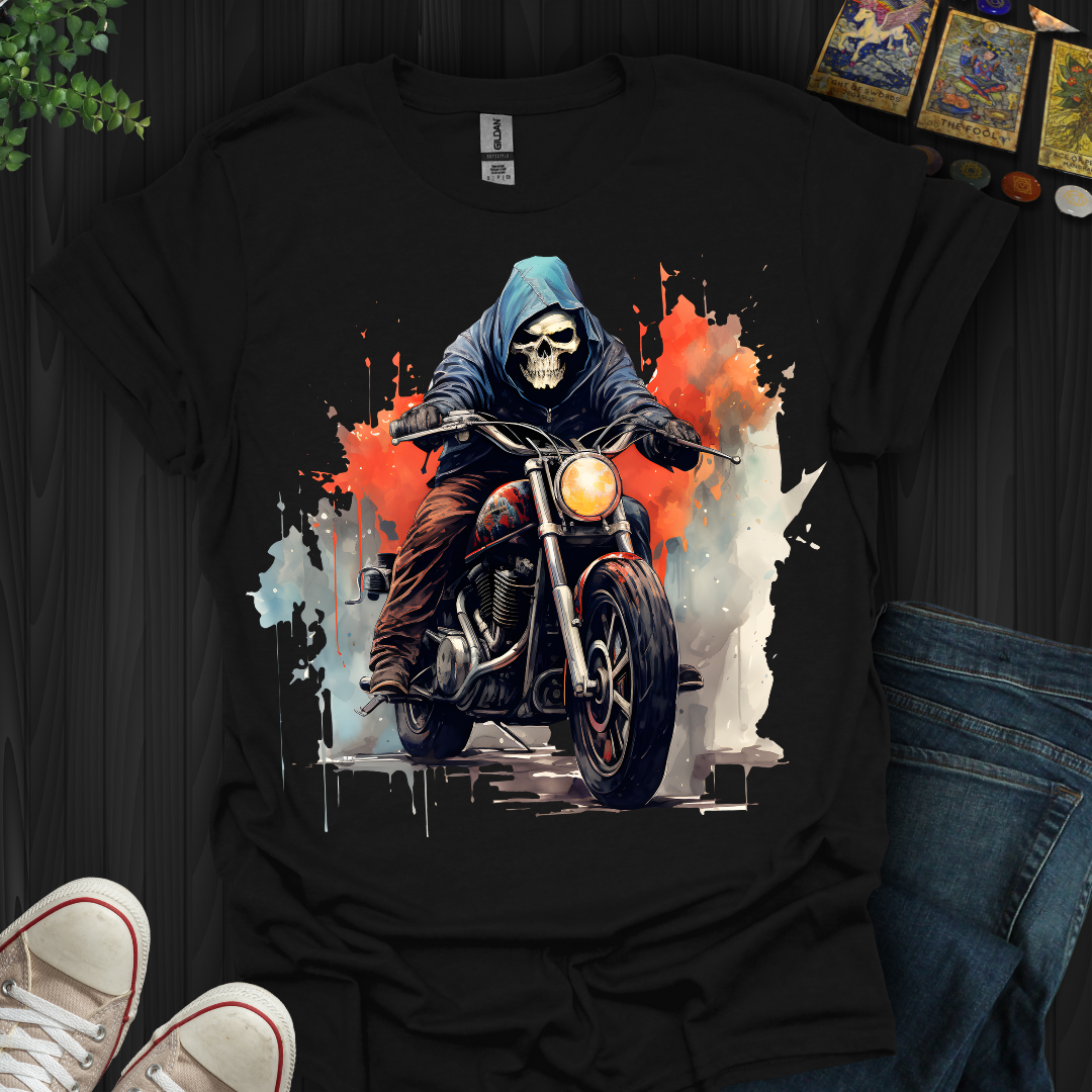 Skeleton Motorcycle T-Shirt