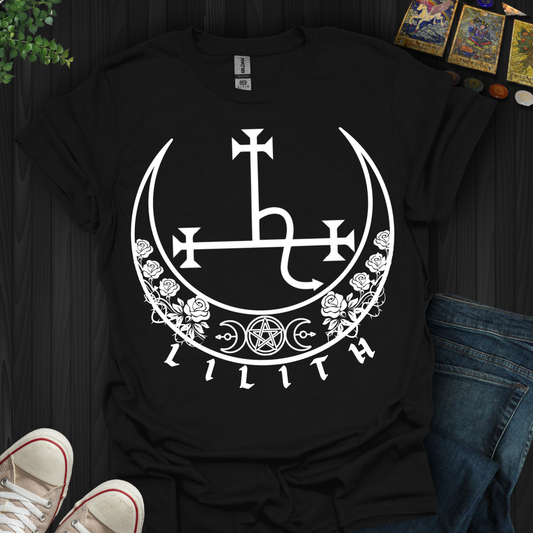 Lilith’s Lunar Sigil  T-Shirt