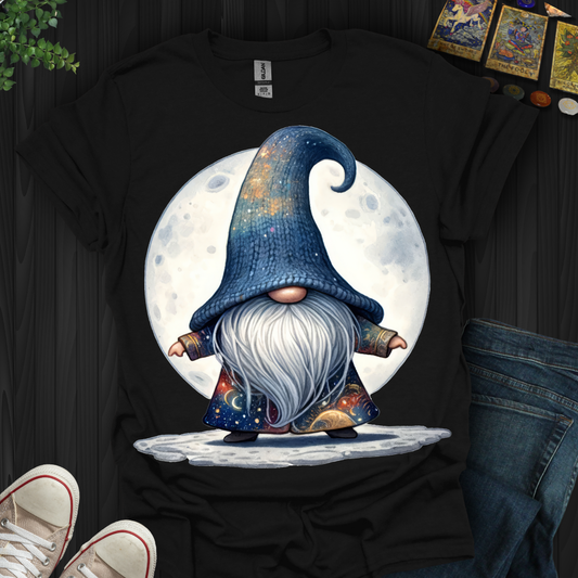 Celestial Moon Gnome  T-Shirt