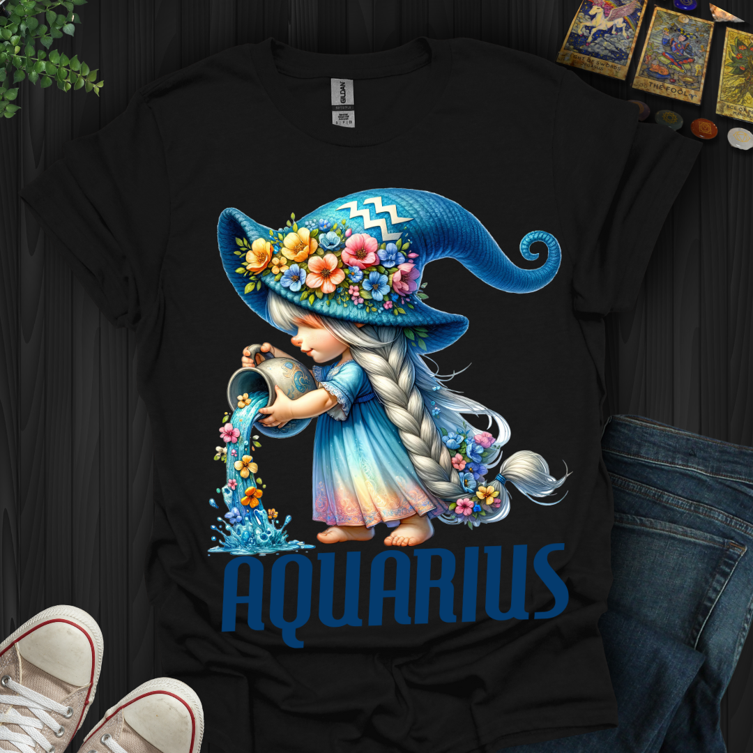Aquarius Gnome T-Shirt