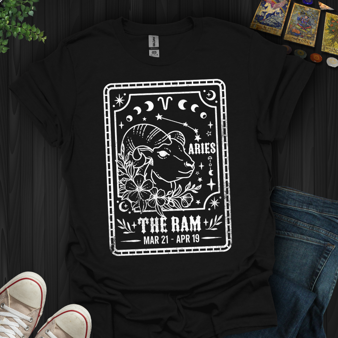 Aries: The Cosmic Firestarter T-Shirt