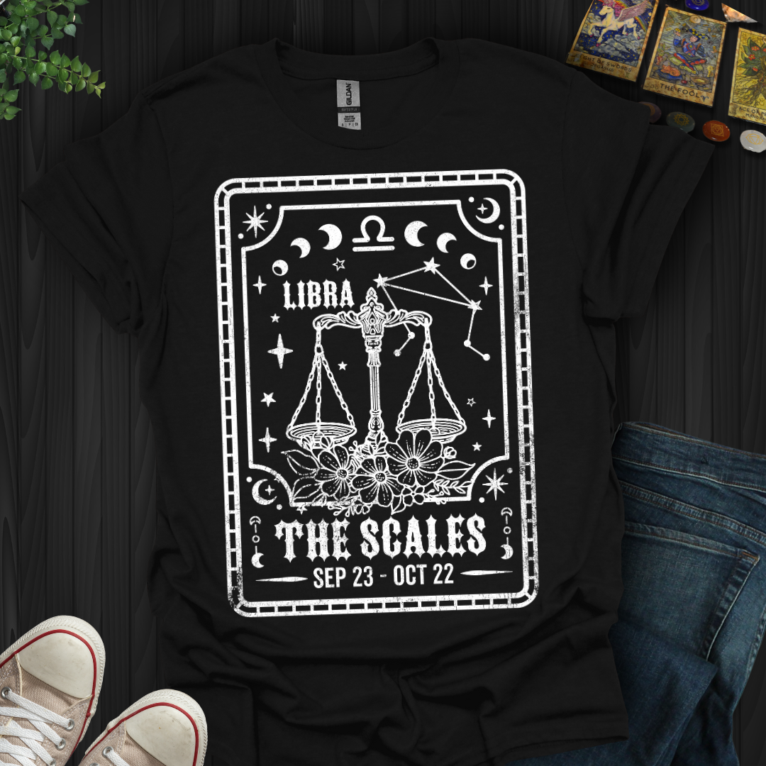 Libra: The Cosmic Balancer T-Shirt