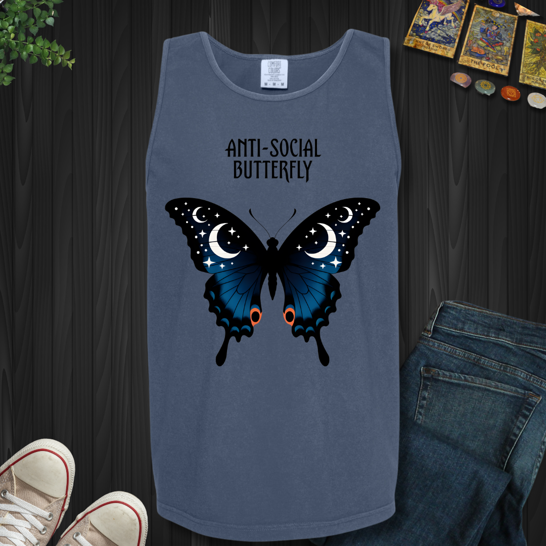 Anti-social Butterfly Tank Top
