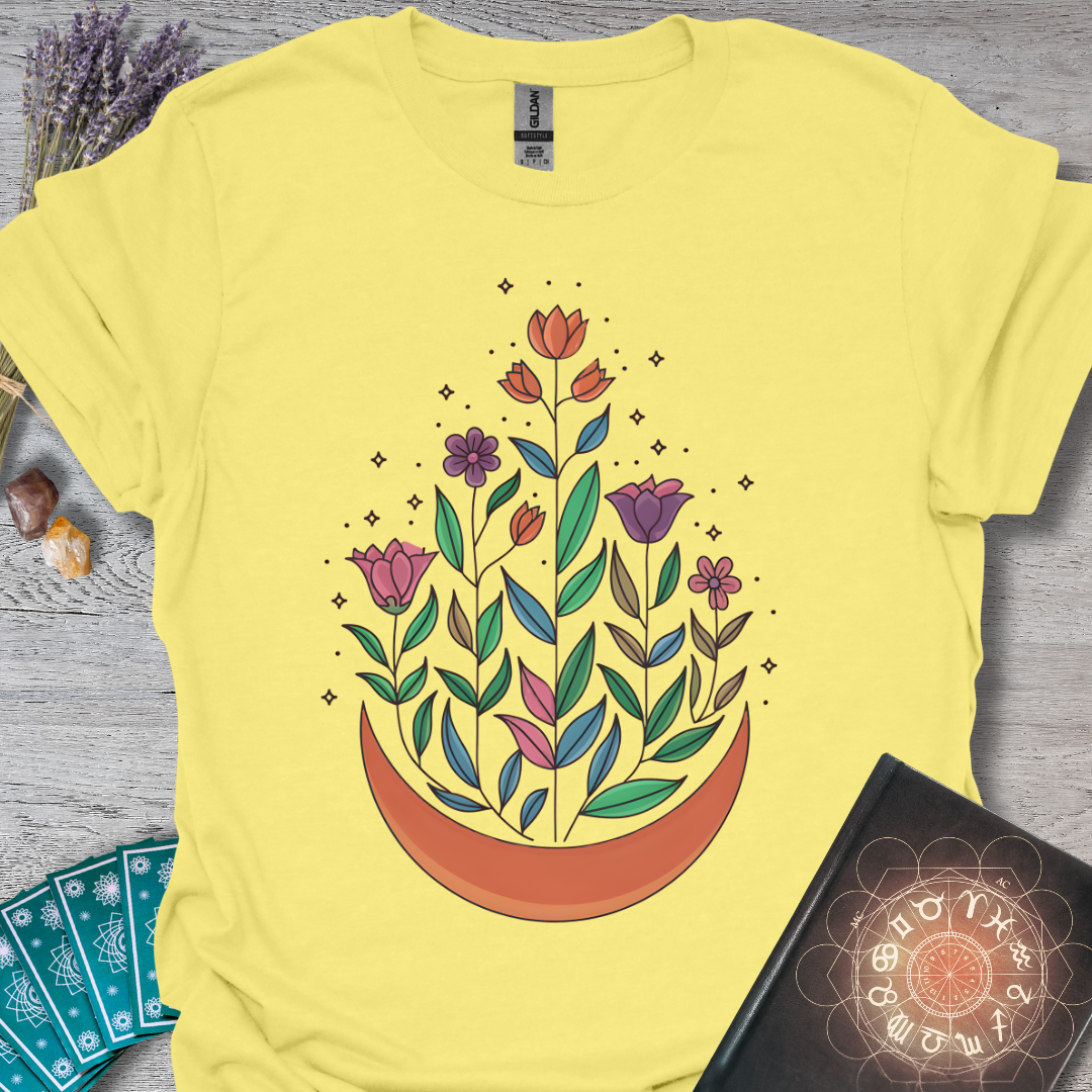 Floral Moonrise T-Shirt